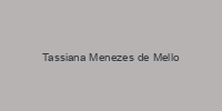 Tassiana Menezes de Mello